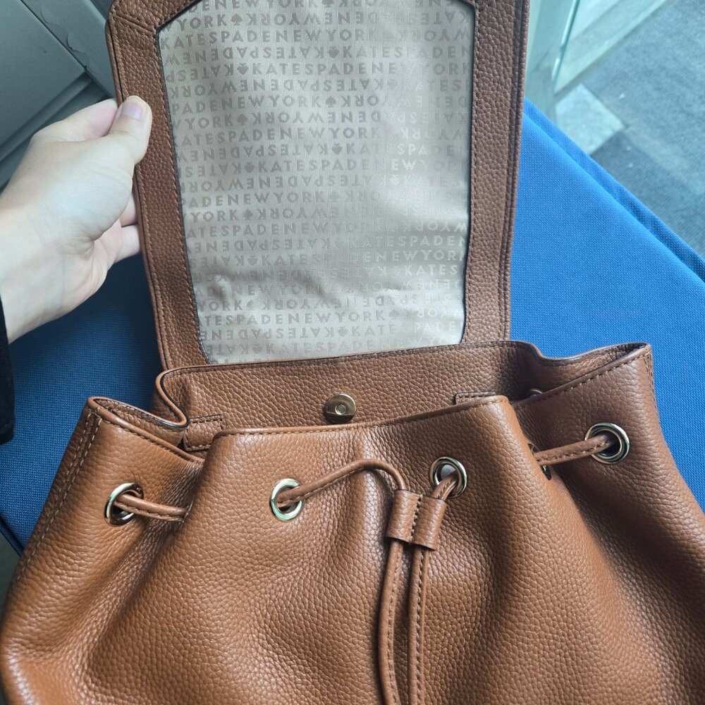 Leather Kate Spade Backpack - Picture 4 of 5